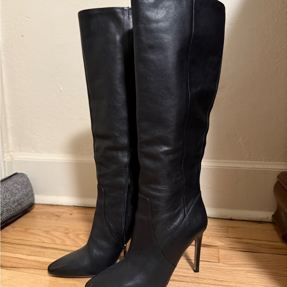 Vince Camuto Black Heeled Boots
